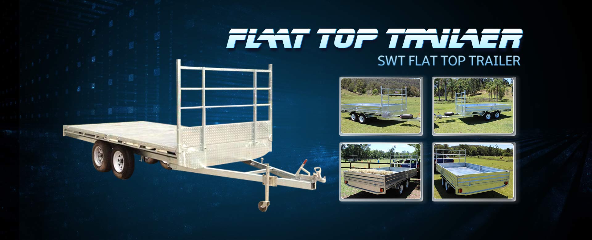 Flat top trailer
