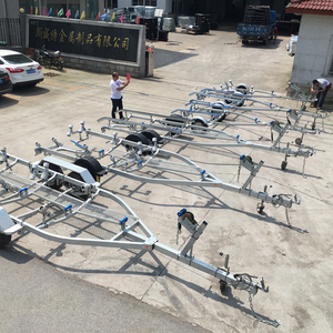 Gather High Precision Wholesale Galvanized Boat Trailer