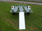 Hot dipped Galvanized Single axle Motorbike Trailer